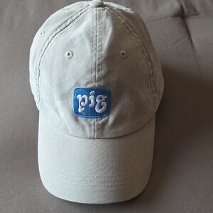Beige Cap with Blue Logo 3 Items For $13 Sale